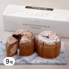 후앙 초코 생크림 카스테라, 120g, 9개