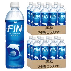 黑松 FIN 補給飲料, 580ml, 48瓶