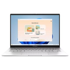 ASUS 華碩 Zenbook OLED 14吋, Intel Core Ultra 5-225H, Intel Arc, 16GB, 1TB SSD, Windows 11 Home, 白霧銀, UX3405CA-0043S225H