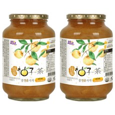 다미즐 봉밀 유자차, 2kg, 1개입, 2개