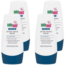 sebamed 施巴 男士剃須膏, 4瓶, 100ml, 舒緩保濕, 剃鬚後護理