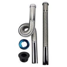 Elephant Waters 沐象 新型可彎式S管附頭 不鏽鋼, 總長63cm