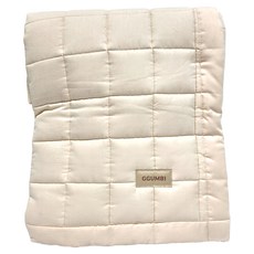 GGUMBI 多功能吸音無縫地墊 專屬保潔墊, 米白色, 1個