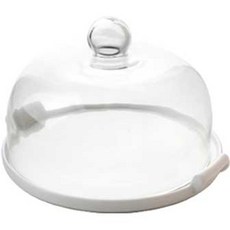 Tidoyo 陶瓷底座 + 蛋糕罩 小, 白色(托盤), 1個