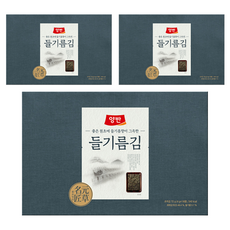 양반 들기름김 선물세트 4g 18봉, 3세트