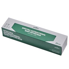스펙트라 항균 아기지퍼백 25p, 1개, 25개입
