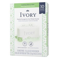 IVORY 蘆薈潔膚皂, 113g, 10個