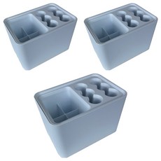 O.Laple 玄關門現代雨傘架 10孔, 白色, 3個