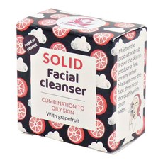 Lamazuna 葡萄柚洗臉皂 - 混合&油性膚質適用 手工純素洗面皂, 25g, 1盒