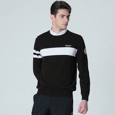 Cleveland GOLF 男色系提花標誌圓領長袖針織CGKMKT1014