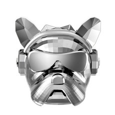 D.O.G 第3代 高級法國鬥牛犬車用香氛 C No.5 白金色, 1個