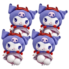 Sanrio 三麗鷗 造型玩偶吊飾, 酷洛米惡魔, 4個