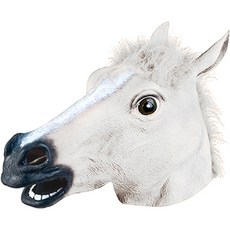 多款動物頭套, 白馬, 1個