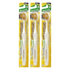 EBiSU 惠百施 6列窄頭 軟質刷毛牙刷, 3支, 1支