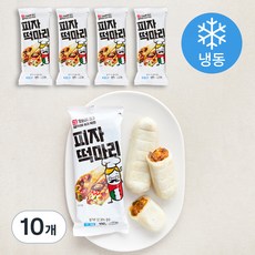 서울마님죽 피자 떡마리 (냉동), 100g, 1개입, 10개