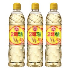 OTTOGI 不倒翁 雙倍釀造醋, 900ml, 3個