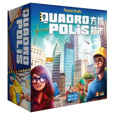 方格都市 Quadropolis 繁體中文版 DAYS OF WONDER, 1盒