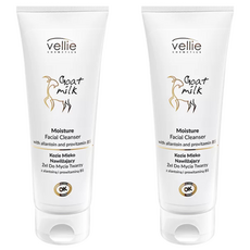 vellie 山羊奶保濕潔膚乳, 120ml, 2條