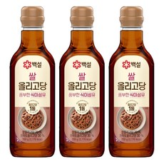 백설 쌀 올리고당, 700g, 3개