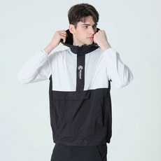 Cleveland GOLF 男式混色梭織平紋夾克套頭衫風衣 CGKMJK1001