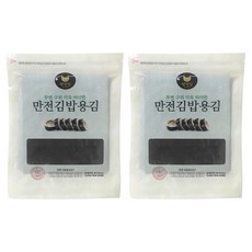 만전김 두번구운 김밥용 김, 115g, 2개