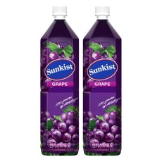 썬키스트 포도주스, 1.5L, 2개