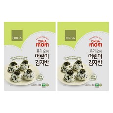 ORGA mom 孩童海苔酥, 50g, 原味, 2個