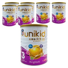 unikid 佑爾康 貝多幼兒成長配方 OPO Plus 3號 1~3歲, 850g, 7罐