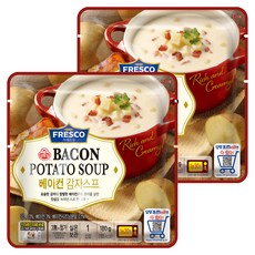 오뚜기 프레스코 베이컨 감자스프, 180g, 2개