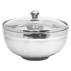 優得 304不鏽鋼雙層隔熱碗 18cm, 1個