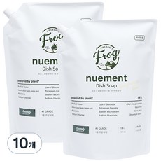 SINCERELY Frog 環保 NEWMUNG 廚房洗碗精, 1.6L, 10個