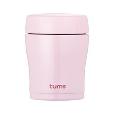 TUMS 馬卡龍保溫瓶 食品用, 粉色, 300ml, 1個