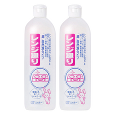 elmie 愛兒美 廚房爐具清潔劑, 無添加超自然派, 擦拭油污, 日本製造, 500ml, 2瓶