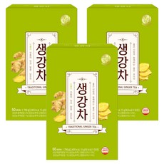 우리차 송원식품 생강차, 15g, 50개입, 3개