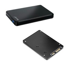 Beezap USB 3.0外接式硬碟, BZ33, 480GB, 黑色