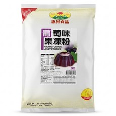 FAIRSEN 惠昇食品 葡萄果凍粉, 1kg, 1包