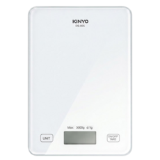 Kinyo 食物秤, 3kg, 白色, DS-005