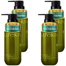 루브스킨 아르간오일 헤어에센스 퓨어코튼향, 100ml, 4개