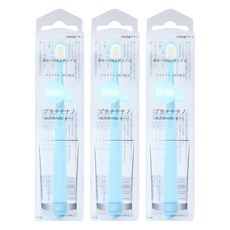 FIFIOO 超柔密絨感萬根毛兒童牙刷 (3~14歲) 粉藍色, 1入, 3支