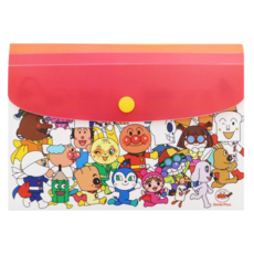 sun-star ANPANMAN 麵包超人 文件收納袋, 1個, 麵包超人 多色