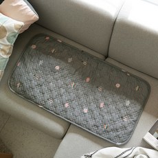 HANIL 天空飛行 2人用雙面電熱坐墊, 44 x 87 cm, 灰色