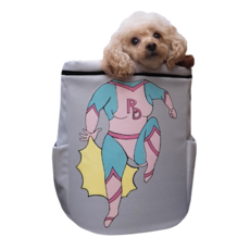 Romance Dog獨特的身體線條包包, 狗英雄女人