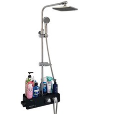 LABIANG SPEED STOP一體式淋浴花灑組, 黑色, 1組