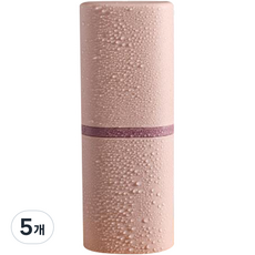 플러스잇 여행용 양치 케이스 4 핑크, 5개