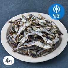 국내산 프리미엄 퀄리티 씨푸드 멸치 실속 국물용 (냉동), 4개, 300g