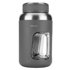 Kinyo 無線隨行杯充電式果汁機 102 x 102 x 195mm 500g 600ml, JRU-750, 灰色