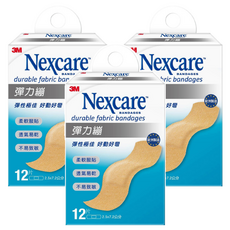 3M Nexcare 彈力蹦 未滅菌 2.5 x 7.2cm 12片 3盒