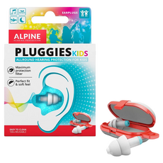 ALPINE Pluggies kids 兒童防噪音飛行游泳專注耳塞, 1組