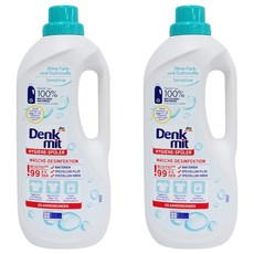 DENK MIT 抗敏無香料洗衣抗菌添加液, 2個, 1.5L