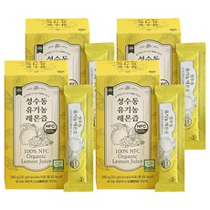 DASHIN NFC鮮榨檸檬汁隨身包 14條入, 4個, 280g